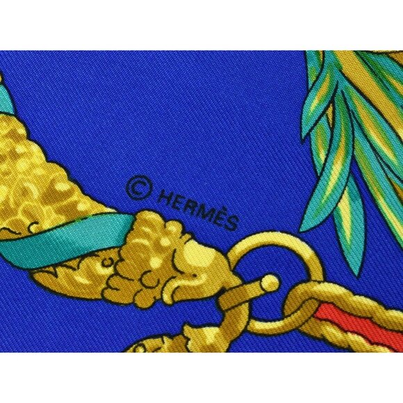 HERMES Silk Scarf 90 Hommage A Charles Garnier Architecte De L'Opera De Paris - Picture 5 of 9